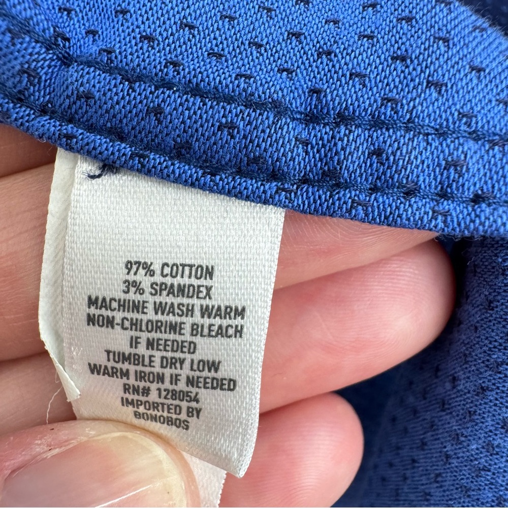 Bonobos Blue Button Down Shirt - image 6